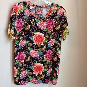 Johnny Was Bamboo Tee Shirt Size L